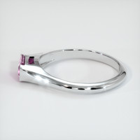 0.58 Ct. Sapphire Ring, 14K White Gold 4
