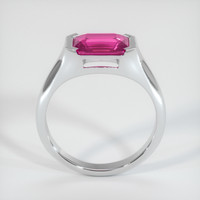 2.03 Ct. Pink Sapphire Ring, 14K White Gold 3