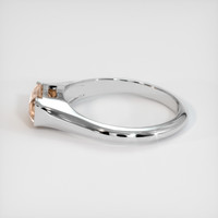 0.98 Ct. Sapphire Ring, 14K White Gold 4