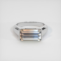 5.90 Ct. Gemstone Ring, 18K White Gold 1