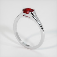 Men's Ruby Ring 1.40 Ct., 18K White Gold Preview