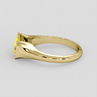 2.59 Ct. Yellow Sapphire Ring, 10K Yellow Gold 4