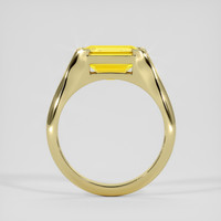 4.96 Ct. Yellow Sapphire Ring, 10K Yellow Gold 3