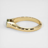 1.20 Ct. Green Sapphire Ring, 14K Yellow Gold 4