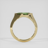 1.48 Ct. Green Sapphire Ring, 14K Yellow Gold 3