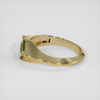 1.48 Ct. Green Sapphire Ring, 14K Yellow Gold 4