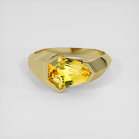 2.44 Ct. Yellow Sapphire Ring, 14K Yellow Gold 1
