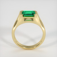 1.60 Ct. Emerald Ring, 18K Yellow Gold 3