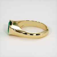 1.60 Ct. Emerald Ring, 18K Yellow Gold 4