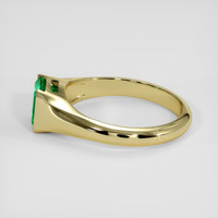 2.09 Ct. Emerald Ring, 18K Yellow Gold 4