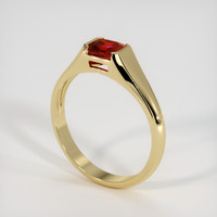 1.25 Ct. Ruby Ring, 18K Yellow Gold 2