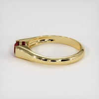 1.01 Ct. Ruby Ring, 18K Yellow Gold 4
