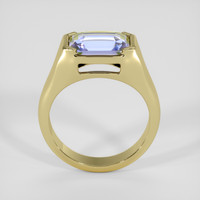 4.33 Ct. Bi Color Sapphire Ring, 18K Yellow Gold 3