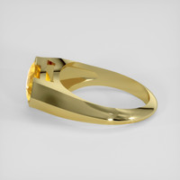 2.44 Ct. Yellow Sapphire Ring, 18K Yellow Gold 4