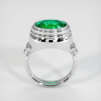 4.47 Ct. Emerald   Ring, Platinum 950 3
