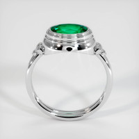 1.21 Ct. Emerald Ring, Platinum 950 3