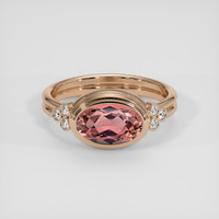 1.76 Ct. Gemstone Ring, 14K Rose Gold 1