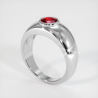 1.40 Ct. Ruby   Ring, Platinum 950 2