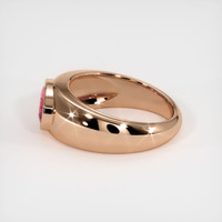 2.50 Ct. Sapphire Ring, 14K Rose Gold 4