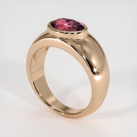 2.11 Ct. Gemstone Ring, 18K Rose Gold 2