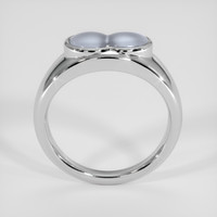 1.69 Ct. Grey Sapphire Ring, Silver 3