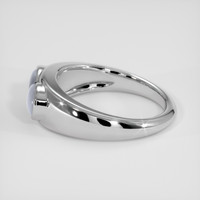 1.69 Ct. Grey Sapphire Ring, Silver 4