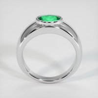 1.28 Ct. Green Paraiba Tourmaline Ring, 10K White Gold 3