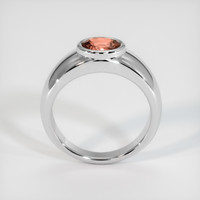 1.17 Ct. Padparadscha Sapphire Ring, 10K White Gold 3