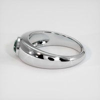 1.18 Ct. Bi Color Sapphire Ring, 10K White Gold 4