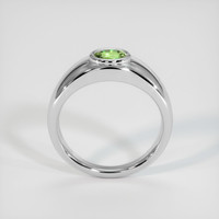 0.38 Ct. Green Sapphire Ring, 10K White Gold 3