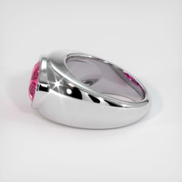 4.88 Ct. Sapphire Ring, 14K White Gold 4