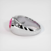 2.51 Ct. Pink Sapphire Ring, 14K White Gold 4