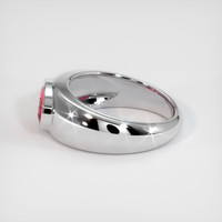 2.50 Ct. Sapphire Ring, 14K White Gold 4