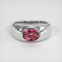 2.11 Ct. Gemstone Ring, 18K White Gold 1