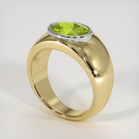 2.37 Ct. Gemstone Ring, 14K White & Yellow 2