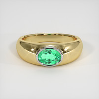 1.28 Ct. Gemstone Ring, 14K White & Yellow 1