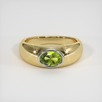 1.30 Ct. Gemstone Ring, 14K White & Yellow 1