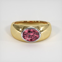 2.11 Ct. Gemstone Ring, 14K White & Yellow 1