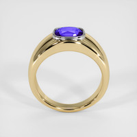 2.96 Ct. Color Change Sapphire Ring, 14K White & Yellow 3