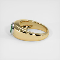 3.08 Ct. Sapphire Ring, 14K White & Yellow 4