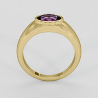 2.36 Ct. Purple Spinel Ring, 10K Yellow Gold 3