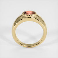 1.17 Ct. Padparadscha Sapphire Ring, 10K Yellow Gold 3