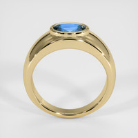 0.89 Ct. Sapphire Ring, 14K Yellow Gold 3