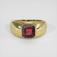 4.09 Ct. Red Garnet Ring, 14K Yellow Gold 1