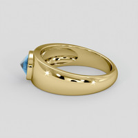 1.61 Ct. Blue Cobalt Spinel Ring, 14K Yellow Gold 4