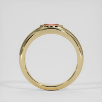 0.50 Ct. Pink Tourmaline Ring, 14K Yellow Gold 3