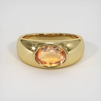 2.10 Ct. Gemstone Ring, 14K Yellow Gold 1
