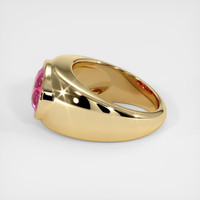 4.88 Ct. Pink Sapphire Ring, 14K Yellow Gold 4