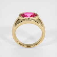 2.51 Ct. Pink Sapphire Ring, 14K Yellow Gold 3