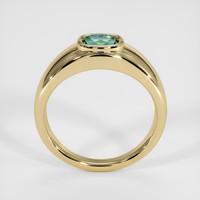 0.65 Ct. Sapphire Ring, 14K Yellow Gold 3
